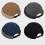 Beanies Hat Adjustable Casual Hat Docker Cap for-Navy blue 5