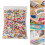 Pack of 1 Beads Refill Set for Art Projects-Transparent 3