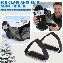 Ice Claw Anti-Slip Shoe Covers with Steel Spikes and