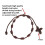 12PCS Tibet Cord Adjustable 7 Knot String for Crossed Adjustable Kabbalah 7