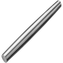 Smooth Stainless Steel Rolling Pin for Baking Fondant, Pizza, Pie, Pastry, Pasta, Dough, Cookies