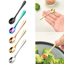 Mini cuillères en acier inoxydable (7,3 cm) – Qualité alimentaire 304, faciles à nettoyer, idéales pour le sucre, les épices, les pots de