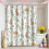 Easter Bunny Shower Curtain 120x180 cm Polyester with 12 1