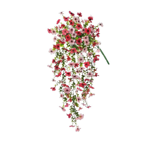 Artificial Hanging Mums Outdoor Fall Decor 2-Pack