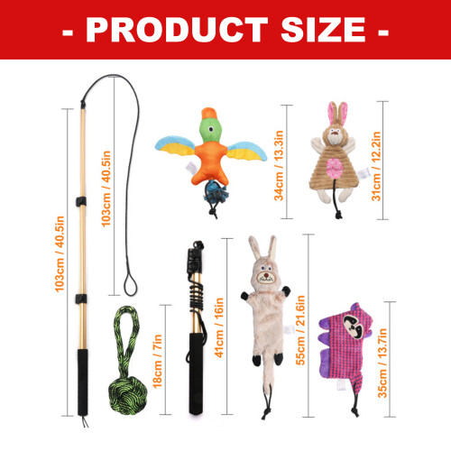 7pack Durability Pet Training Accessories Features Flirts-Gold 2