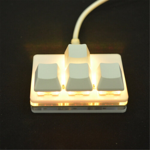 Keyboard 4 Key Direction Arrows Keypad Up Down Left Right Programming USB Mechanical Keypad PC Hot Swappable Keypad 1