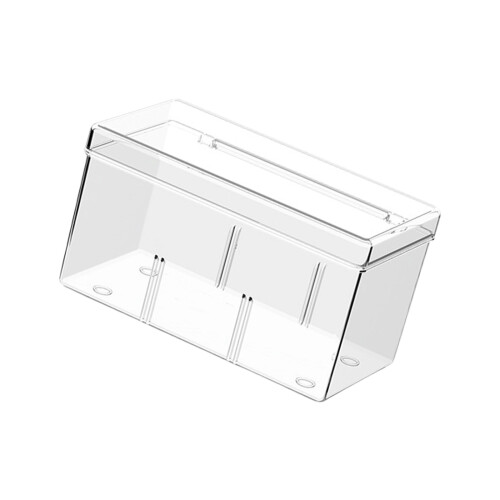 Transparente Desktop-Organizer-Box,-Transparentes gewöhnliches N
