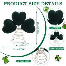 Shamrock Tree Topper for Christmas & St Patrick's Day