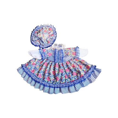 Conjunto de ganso com roupa e chapéu com tema de primavera para decoração de estátua de pátio, jardim e gramado, 23 polegadas. 1