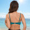 Damen-Bikini-Oberteil mit Bügeln – gepolsterter Push-up-Effekt, einteilig 8