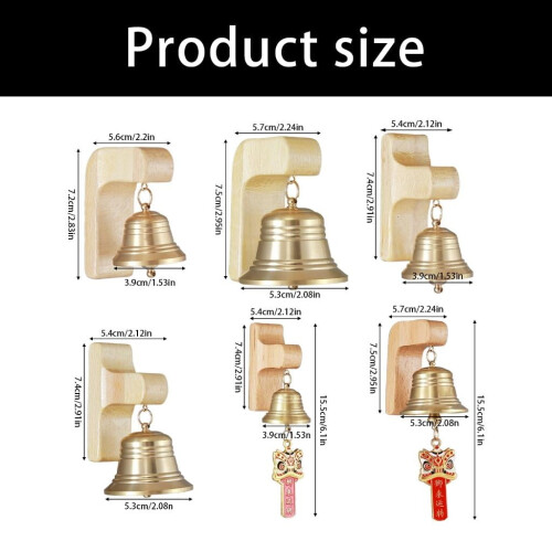 Dopamine doorbell magnetic operation wind chime 1