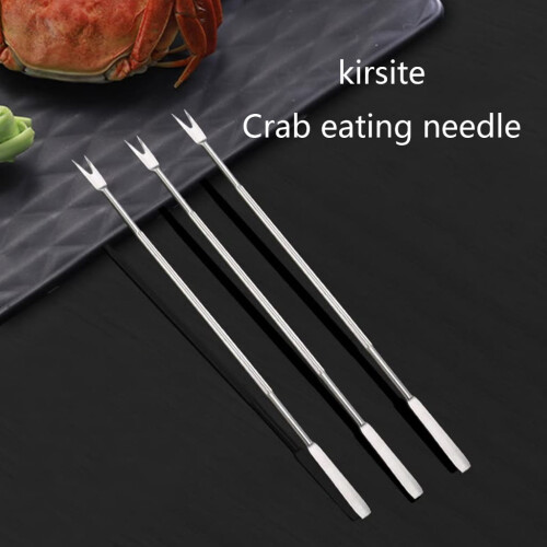 Stainless Steel Seafood Forks 3 pcs 2