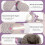 2lots Versatiles Dog Boot Multipurpose Waterproof-Purple 5 4