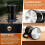 Aluminum octagonal mocha pot stovetop espresso percolator 4