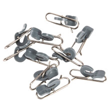 Multi Purpose Plastic and Metal Snap Hooks for Outdoor Equipment Organization and Securing Accessories 10 Pack