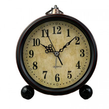 Vintage analog stille vekkerklokke 5,25 tommer