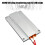 Efficient Aluminum Heating Plate for-400W Without tweezers 5