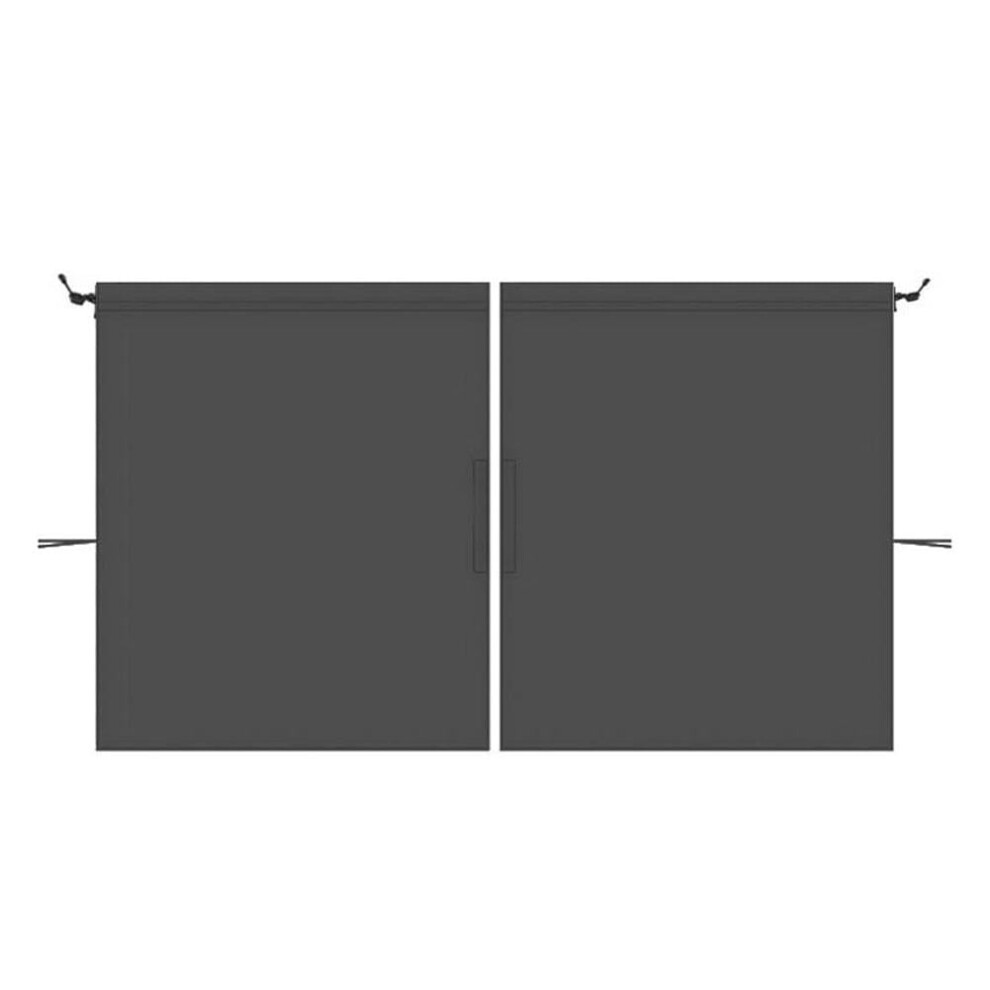Qenashaing 140X80 Inch Car Partition Curtain, Adjustable Ventilation For Privacy And Safety, For Suv Van Truck Rear Seat Divider Black 9426043633752