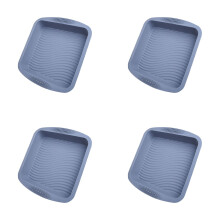 Silikon fyrkantig kakform nonstick 8x8 tum