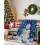 Blue Snowman Flannel Throw Blanket 40 x 60 in 2