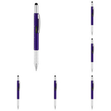 Stylo multifonction pour homme avec règle et tournevis (16 pièces)