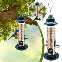 Outdoor Bird Feeder – Top-Fill Hanging Design, 4 Ports