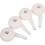 Roulettes universelles pour trotteur bébé (4 pièces) 2