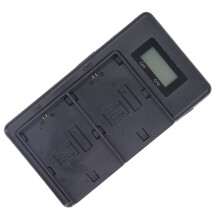 Caricatore USB a due porte con display LED LP E6 E6NH