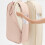 Protective Hanging Garment Storage Bag With Compression-Pink M 2