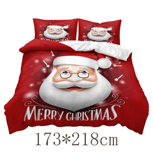 Christmas Bedding Set Cotton 4-Piece 2