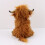 Λούτρινο παιχνίδι Highland Cow Fluffy Bull 10 ίντσες 3