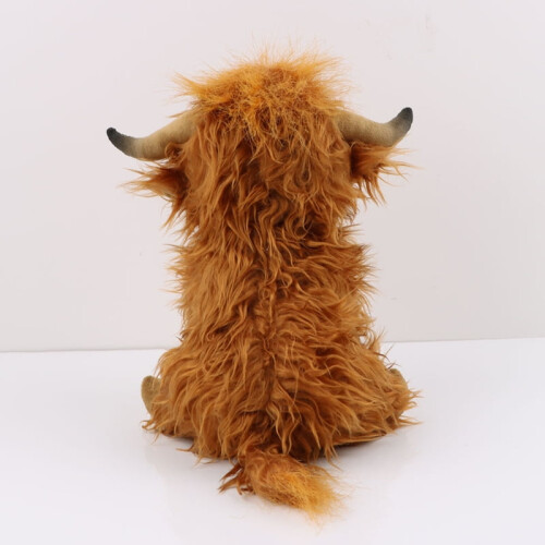 Λούτρινο παιχνίδι Highland Cow Fluffy Bull 10 ίντσες 2