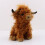 Λούτρινο παιχνίδι Highland Cow Fluffy Bull 10 ίντσες 4