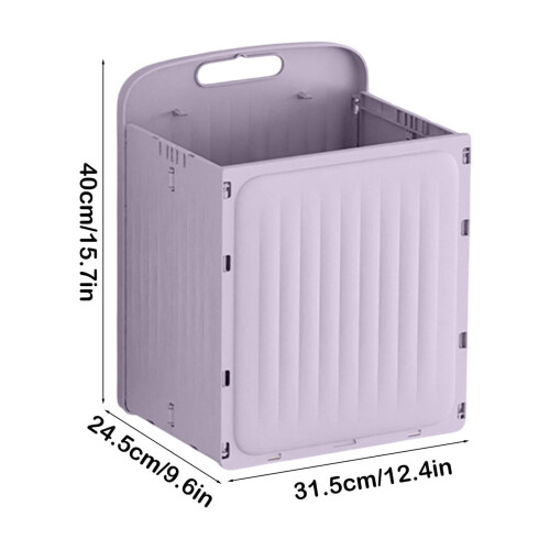 Wall-Mounted Foldable Storage Box – Large-Capacity Clothes & Toy Bin for Wardrobe Organization 2