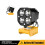 Φως εργασίας LED Azocek για DeWalt 20V Μπαταρία 40W6000LM 2