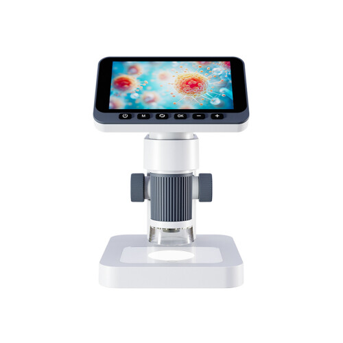 Full Resolution Kids Microscope Highlighting 4800MP-white gray