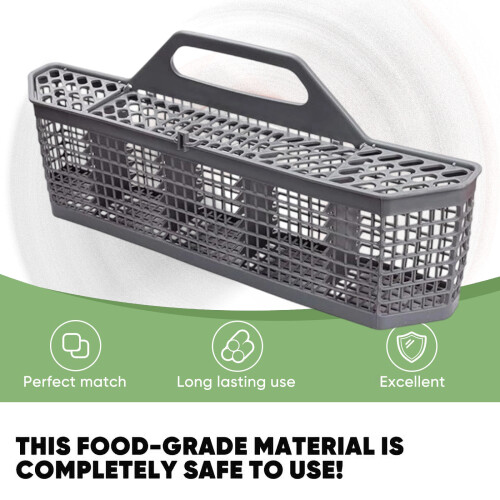 Dishwasher Basket Replacement for Cutlery Fits Multiple Models 1