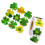 500PCS Reflective Patricks Day Sticker Shamrock Sticker for Gift 1