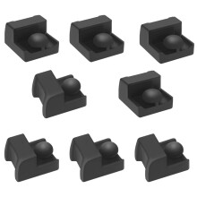 8Pcs Silicone Protectors Bumper Tips Air Fryers Feet-S