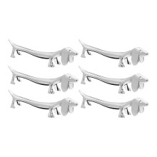 24Stk Dekorativer Essstäbchenhalter Silber Besteck Organizer
