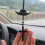 Chapeau de cowboy croix décorations intérieures de voiture 4