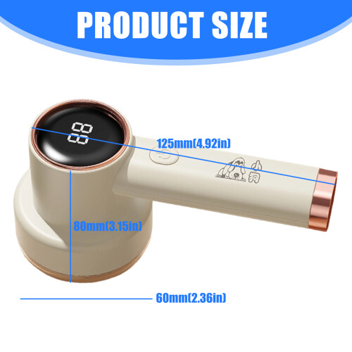 Safety Enhancing Portable Fabric Shavers Rapid Charging-BS 2