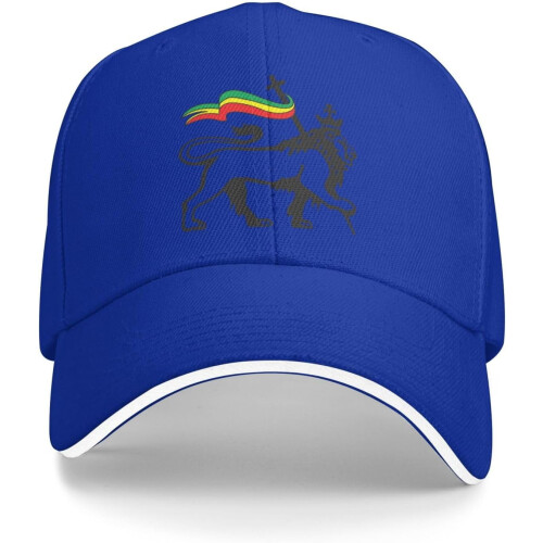 Καπέλο μπέιζμπολ Rasta Lion of Judah για άνδρες και γυναίκες, ρυθμιζόμενο καπέλο Snapback, 1