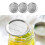 Pack of 60 Mason Jar Lids with Writeable Surfaces for-70mm 4
