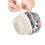 Plastic Kitchen Strainer Ergonomic Handle for Quick-White 1pcs 1
