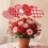 Heart Flower Picks for Table Centerpiece 15 pcs 2