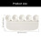 Efficient Toilet Splash Guard Cover Large Urine Deflector for 3