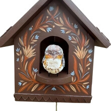 Kinetics Art-Vogelhaus aus Holz zur Wanddekoration wirft-STYLE10