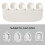 Efficient Toilet Splash Guard Cover Large Urine Deflector for 6