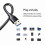 USB 3.0 han-til-han kabel 5 Gbps dataoverførsel 1/2/3/5 m 3